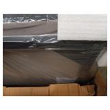 Amazon Basics 24 x 48 Inch Rectangular School Activity Kids Table, Ball Glide Legs, Adjustable Height 19-30 Inch, Grey and Black