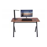 ApexDesk SSD-4723-APPLE 47â Compact Home and Office, Modern and Simple Design, Same Color as Larger Standing Desk in Elite Series, Sturdy Steel Frame, Apple