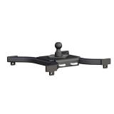 CURT 16085 Spyder 5th Wheel to Gooseneck Adapter Hitch, Fits Industry-Standard Rails, 25,000 lbs, 2-5/16-Inch Ball