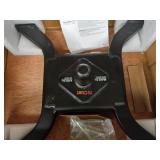 CURT 16085 Spyder 5th Wheel to Gooseneck Adapter Hitch, Fits Industry-Standard Rails, 25,000 lbs, 2-5/16-Inch Ball