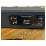 Definitive Technology CS-9080 Center Channel Speaker | Built-in 8" 300-Watt Powered Subwoofer and 10" Bass Radiator for Home Theater | High Performance | Premium Sound Quality | Single, Black- Retail 