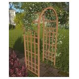 Sierra 39"W x 81"H Composite Vinyl Arbor