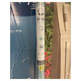 Zenna Home Neverrust Aluminum Tension Shower Rod, 66 to 110 inches, Nickel