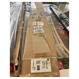 Zippity Outdoor Products ZP19008 Wilmington Vinyl Privacy Screen, 36" x 48" White , 2- Pack