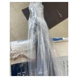 Garden Obelisk Trellis for Potted Climbing Plants Indoor and Outdoor,A Frame,Wrought Iron,Black