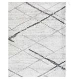 nuLOOM Smoky Thigpen 5-Foot x 8-Foot Area Rug in Grey