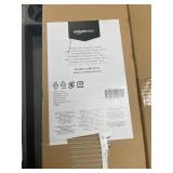 Amazon Basics Tension Curtain Rod, Adjustable 78-108" Width - Bronze, Classic Finial