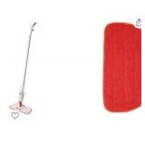 OXO Good Grips Microfiber Spray Mop with Detachable Scrubber and Spray Mop Microfiber Pad Refill Bundle
