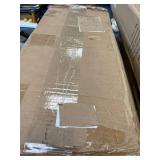 EZ Shelf DIY Expandable Closet Shelf & Rod - 28 x 48 - White - Mounts to 2 Sidewalls - Easy to Install-Strong - Wire Shelving Alternative - Rod & Shelf Kit