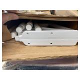 EZ Shelf DIY Expandable Closet Shelf & Rod - 28 x 48 - White - Mounts to 2 Sidewalls - Easy to Install-Strong - Wire Shelving Alternative - Rod & Shelf Kit