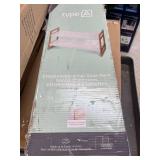 type A Engrained 2-Tier Shoe Rack