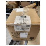 Amazon Basics 16-Piece Classic White Kitchen Dinnerware Set, Square Plates, Bowls, Service for 4