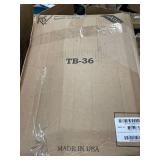 IRIS USA TB Clear Plastic Storage Bin Tote Organizing Container with Durable Lid and Secure Latching Buckles, 40 Qt, 5 Count