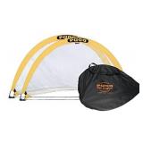 PUGG 6 Foot Portable Soccer & Football Goal Boxed Set