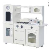 Teamson Kids - Little Chef Westchester Retro Play Kitchen, White