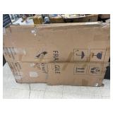 DexBoard Large 60 x 40-in Magnetic Dry Erase Board with Pen Tray| Wall-Mounted Aluminum Message Presentation Memo White Board for Office Home and School, 60" x 40"