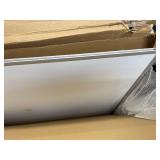 DexBoard Large 60 x 40-in Magnetic Dry Erase Board with Pen Tray| Wall-Mounted Aluminum Message Presentation Memo White Board for Office Home and School, 60" x 40"