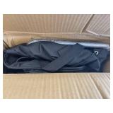 Amazon Basics Folding Shopping Cart Converts into Dolly, 36 inch Handle Height, Black