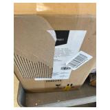 Amazon Basics 5 Liter / 1.3 Gallon Soft-Close, Smudge Resistant Trash Can with Foot Pedal - Brushed Stainless Steel, Satin Nickel Finish