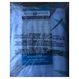 Floral shower curtain