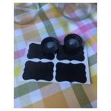 Clear glass bottle set