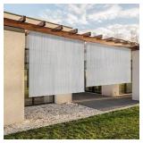 Osimlead Outdoor Roller Shade Patio Roll Up Shade Blinds for Porch Gazebo 8