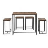 5-Piece Kitchen/Dining Table Set w/Four (4) Stools