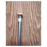 Basics Tension Curtain Rod, Adjustable 36-54" Width, Bronze Finish