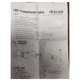 LED Crystal Vanity Lights