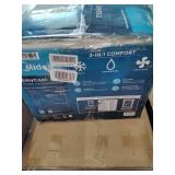 MIDEA EasyCool Window Air Conditioner - Cooling, Dehumidifier, Fan with remote control - 8,000 BTU, Rooms up to 350 Sq. Ft. (MAW08R1BWT Model)