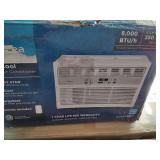 MIDEA EasyCool Window Air Conditioner - Cooling, Dehumidifier, Fan with remote control - 8,000 BTU, Rooms up to 350 Sq. Ft. (MAW08R1BWT Model)