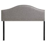 Curved Mid-rise Upholstered Headboard