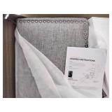 Curved Mid-rise Upholstered Headboard