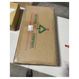 9 ft. Snowy Camden Garland with Clear Lights