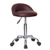 Juno Adjustable Height Massage Stool w/Wheels