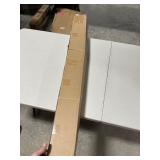 CHICOLOGY Adjustable Sliding Panels, 4-Rail Track, Light Filtering Retail:$118.64