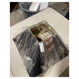 royal design square sharp corner basic lamp shade Bkack