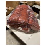 Blazing Needles 22-inch by 45-inch Solid Outdoor Chair Cushion Retail:$77.62