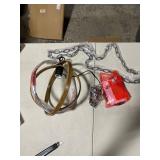 Farmhouse 1-light 11in Globe Wood Grain Island Pendant Lights for Dining Room - W 11in x H 13in Retail:$129.99