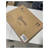 Outsunny 23in Aluminum Lightweight Portable Folding Easy Clean Camping Table with Carrying Handle & Height Adjustability