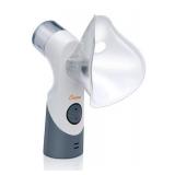 CRANE - Warm Steam & Cool Mist Cordless Portable Mist Inhaler - White/Gray