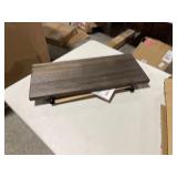 Somerville Farmhouse Industrial  24in wall shelf