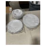 upware 12 piece breaded chateau melamine dinner wear
