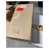 Kate and Laurel Yogi Small Black Wood Side End Table Retail:$112.49