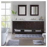 Madison Park Tufted Pearl Channel Solid Bath Rug