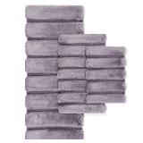 Madison Park Tufted Pearl Channel Solid Bath Rug