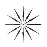 Infinity Instruments Sunburst Wall Clock