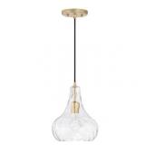 Austin Allen & Co - 11.5 Inch 1 Light Pendant Soft Gold Finish with Clear