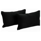 Blazing Needles Lumbar Support 20-inch Pillows (Set of 2)