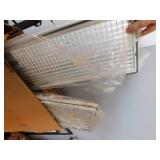 8 grills for light fixtures